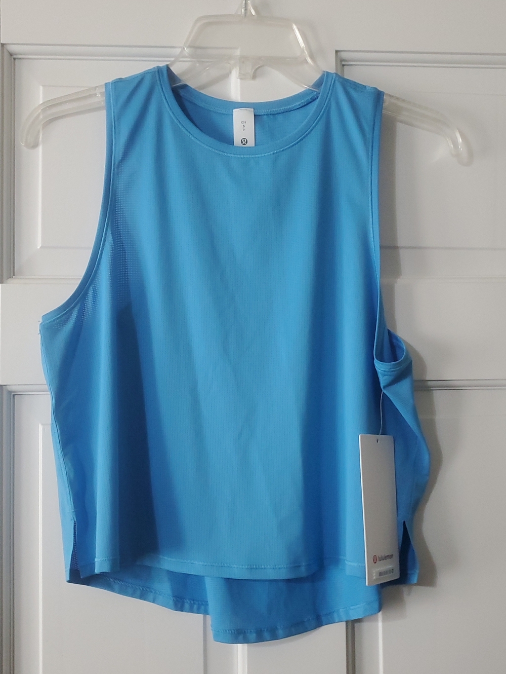 NWT Lululemon Lightweight waistvlength Tank Ocean Wave Sz S(6)